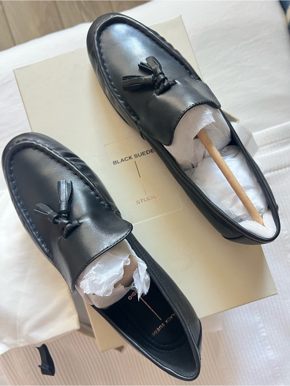 FINN LOAFER - Black Suede Studio (Size 39) - Picture 4 of 5